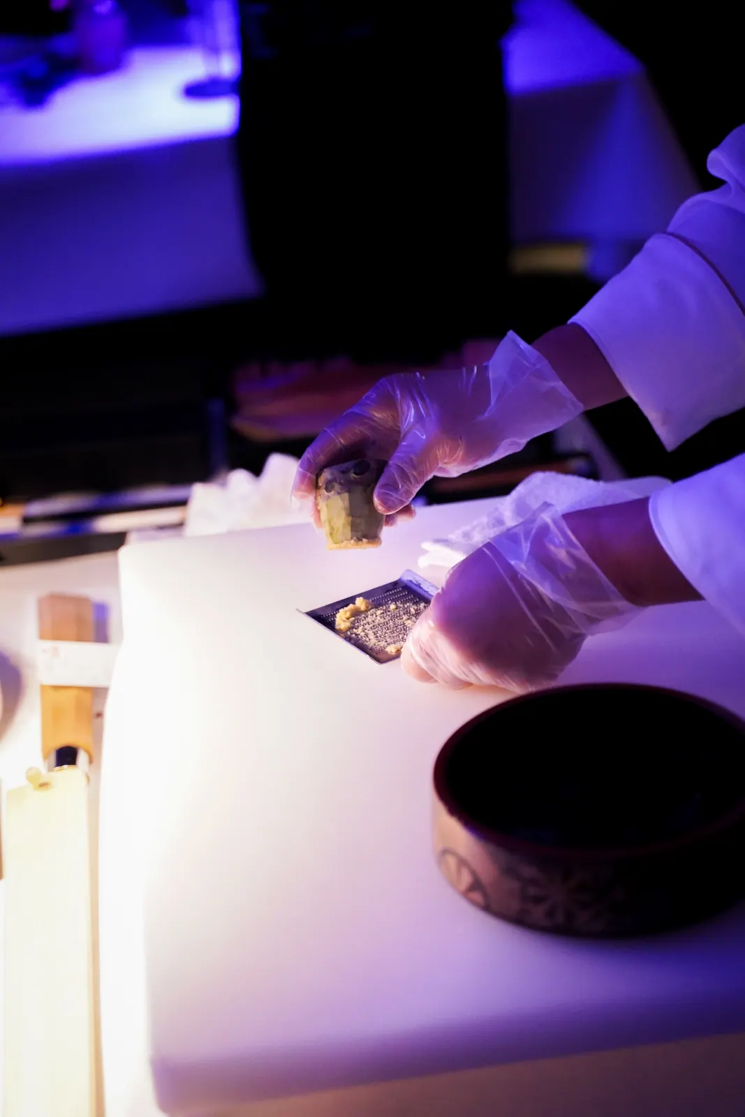 Sushi Leipzig – Sushi-Meister mit japanischem Messer im Tokoro