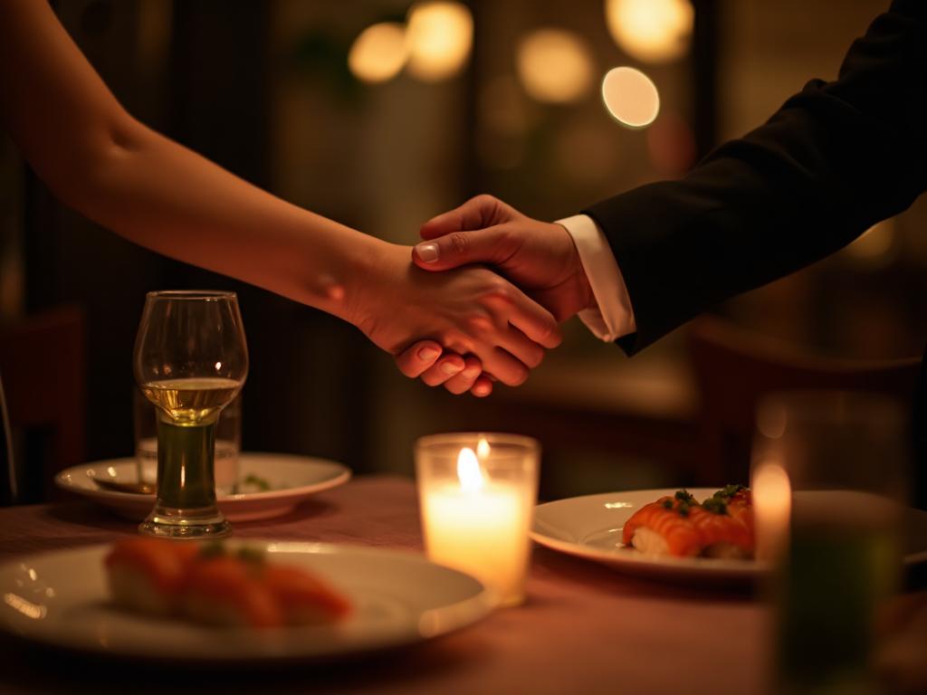 Romantischer Moment