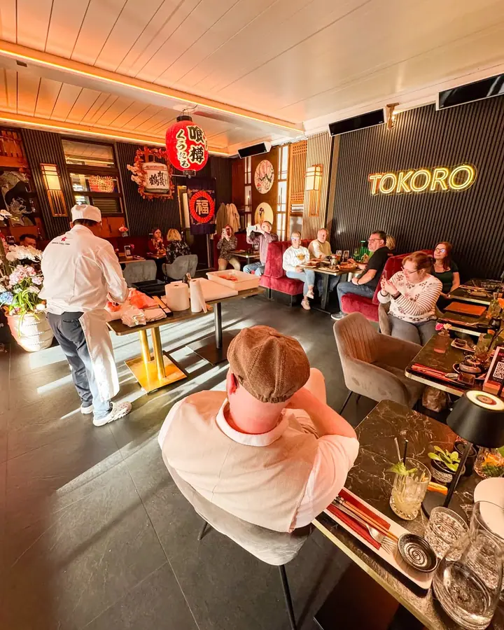 Live-Filetierung bei Tokoro in Leipzig