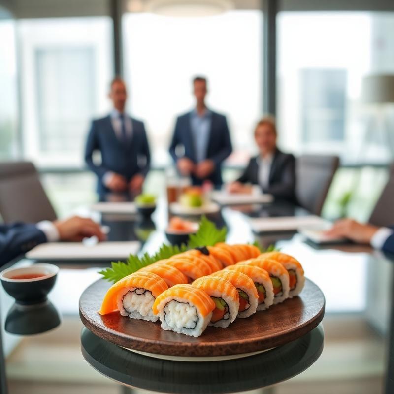 Sushi für Firmen und Gruppen in Leipzig