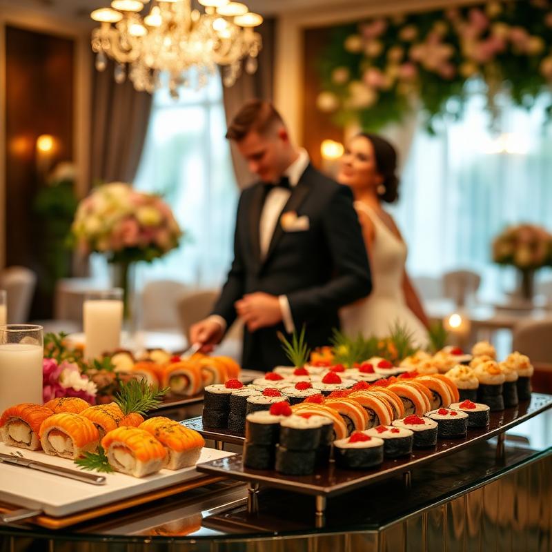 Gemeinsam Sushi mit Familie und Freunden genießen