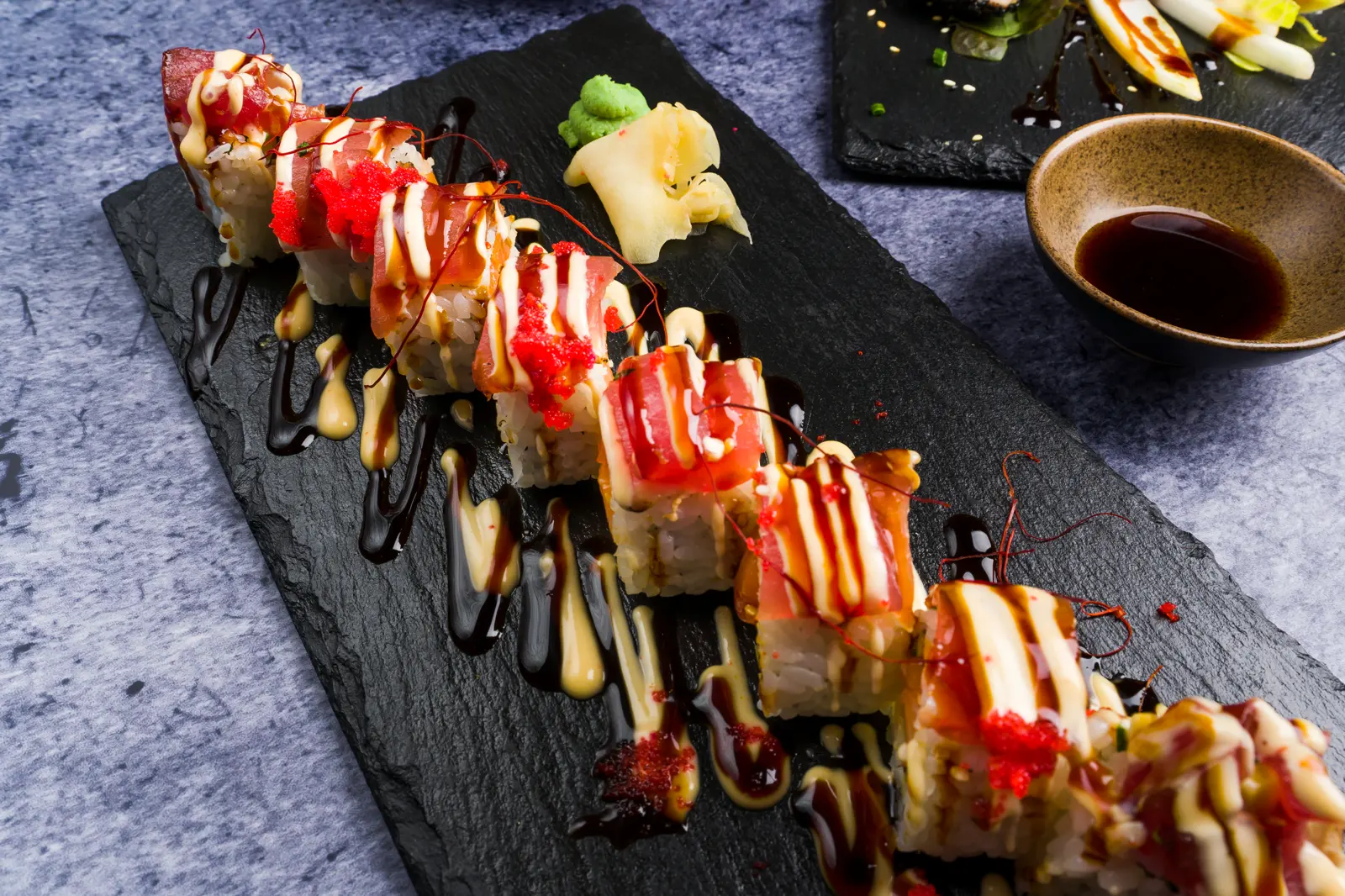 Sushi-Detailaufnahme aus Leipzig – Sushi Leipzig im Tokoro