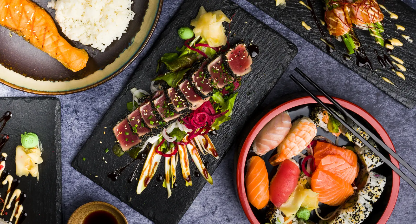Sushi-Auswahl im Tokoro Leipzig – Sushi Leipzig im Tokoro